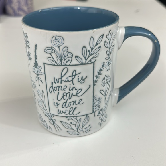 New - Old East Main Co. Blue and White Colored Coffee Mug - Picture 2 of 4
